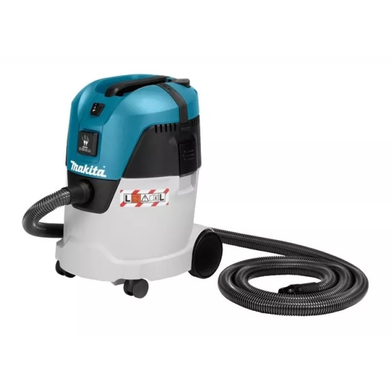 Aspirador de líquidos e pós Makita VC2512L — 25 L, 1.000 W, 230 V, 21 kPa, 60 l/s
