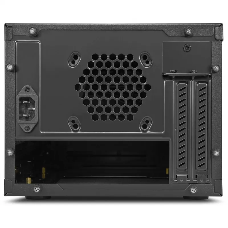 Caixa para PC Sharkoon SHARK ZONE C10 Mini-ITX preto, amarelo