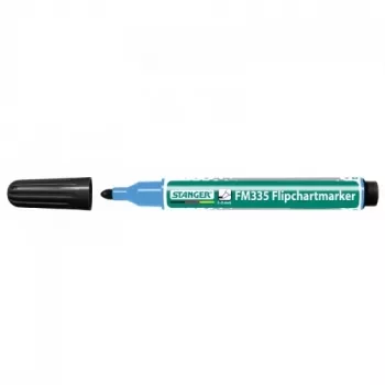 Marcador de flipchart STANGER 335, 1-3 mm, preto, 1 unid. 713000