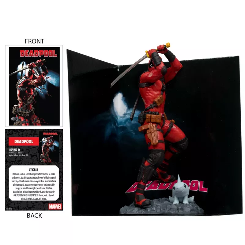 MCFARLANE Marvel Deadpool figura colecionável à escala 1:10 (14822)