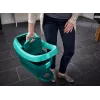 Conjunto de esfregona Leifheit espanador de pó ferramenta de limpeza Professional XL verde com carrinho 55096