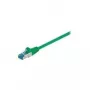 Cabo de rede Wentronic Goobay CAT 6a Patch, S/FTP (PiMF), verde, 1 m – LSZH sem halogéneos, cobre (93681)