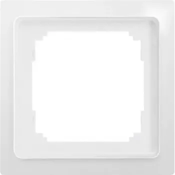 Eltako moldura 1 módulo branco (brilhante) 30055785 (30055785)