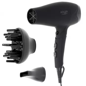 Secador de cabelo Adler AD 2267 preto, 2500 W