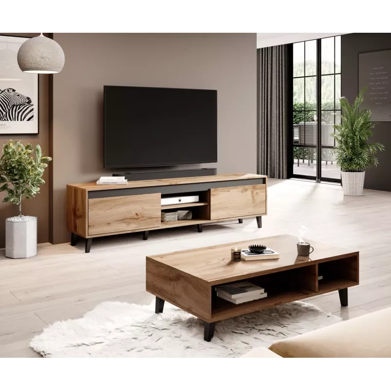 Suporte de TV para cama NORD II 170cm wotan/antracite
