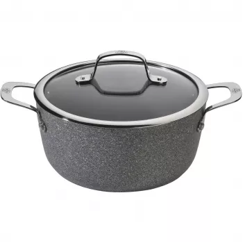 Panela BALLARINI 75002-826-0 2,67 L redonda cinzenta