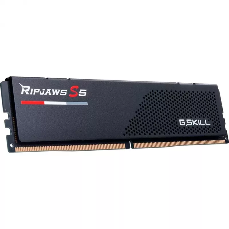 DIMM 48 GB DDR5-6000 (2x 24 GB) Dual-Kit, memória RAM preta, F5-6000J4048F24GX2-RS5K, Ripjaws S5, INTEL XMP