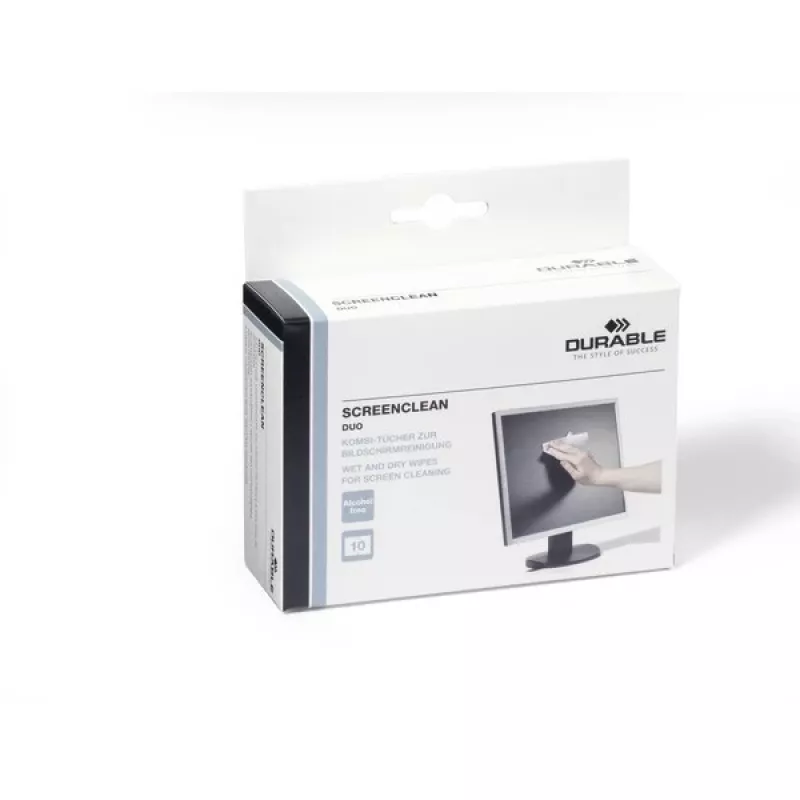 Limpa-ecrãs Durable SCREENCLEAN duo 5721