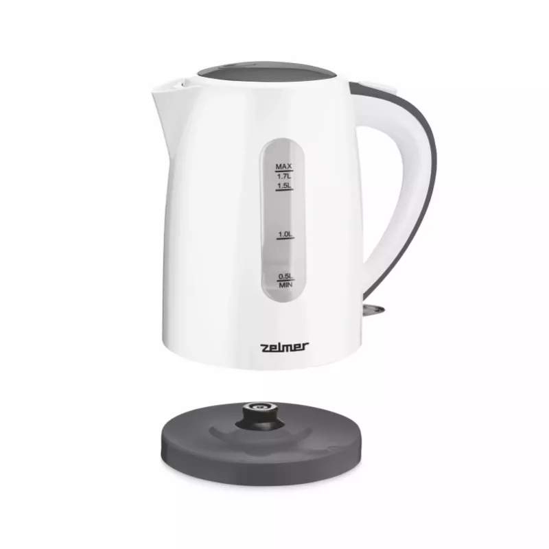 Chaleira elétrica Zelmer 1,7 l 2200 W aço inoxidável