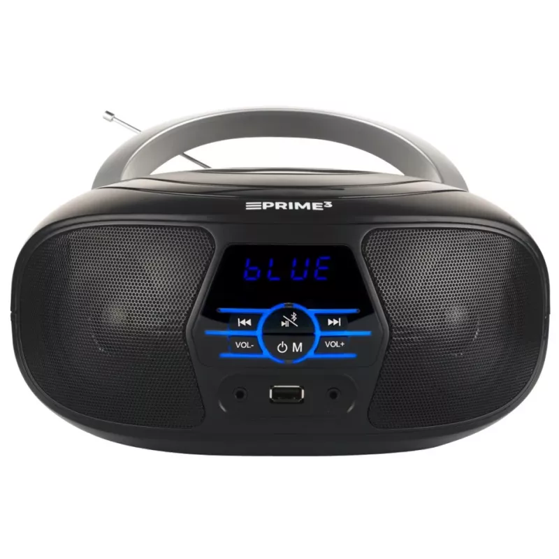 Altifalante Bluetooth portátil PRIME3 ABB11BT com microfone incorporado, reprodução de áudio sem fios