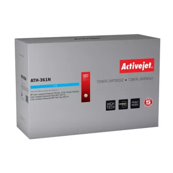 Toner Activejet ATH-361N (substituto do HP 508A HP508A CF361A; Supreme; 5000 páginas; ciano)