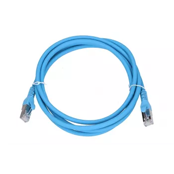 Cabo de rede LAN patch cord Extralink Cat.6A S/FTP 2m, cobre twisted pair 10Gbit/s