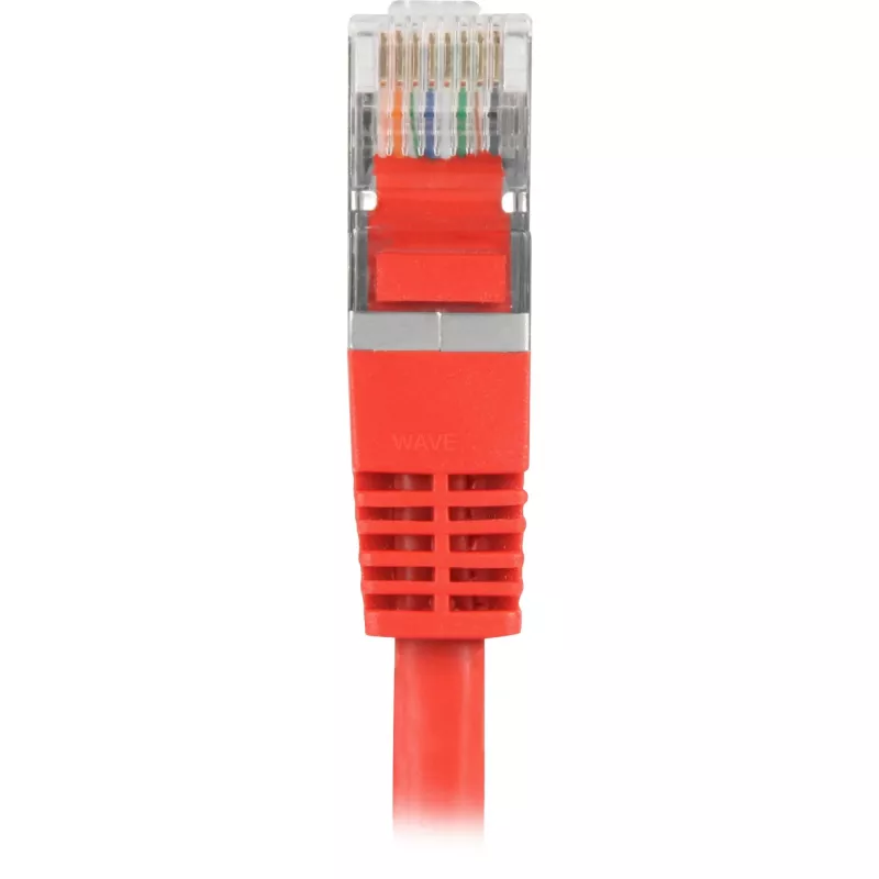 Cabo de rede Sharkoon RJ-45 Cat5e 10 m vermelho