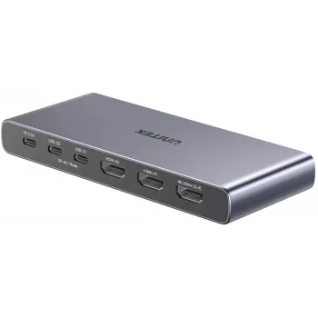Comutador 4K HDMI / USB-C 4-em-1 saída da Unitek V1313AGY01-EU
