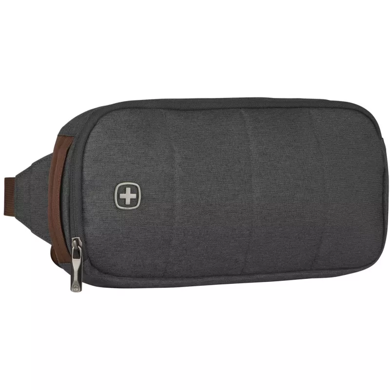 Mochila para portátil WENGER City Upgrade 40,64cm 16 polegadas com bolsa de ombro cinzento