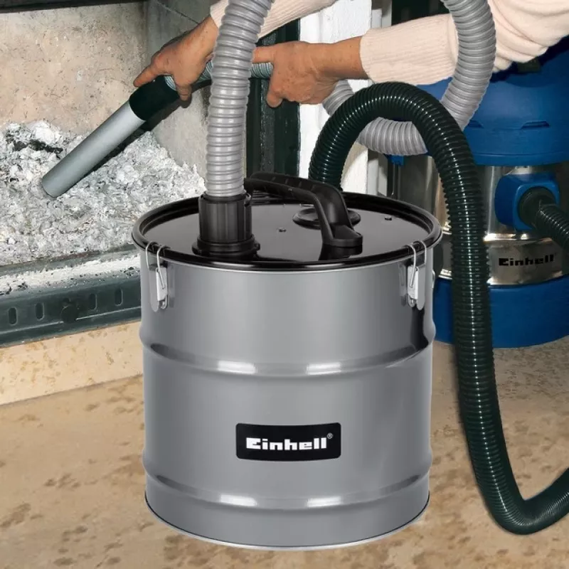 Einhell AFF 18 Filtro fino de cinzas, 18 L, Preto/Cinzento