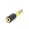 Cablexpert | Adaptador de áudio estéreo de 6,35 mm para 3,5 mm | A-6.35M-3.5F | 6,35 mm (M) | 3,5 mm (F)