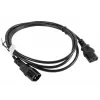 Cabo de alimentação Lanberg CA-C13E-10CC-0018-BK preto 1,8 m