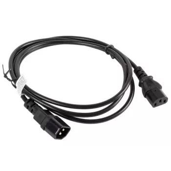 Cabo de alimentação Lanberg CA-C13E-10CC-0018-BK preto 1,8 m