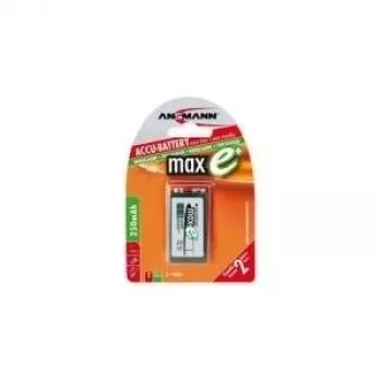 Bateria Ansmann 2500mAh AA maxE plus bloco de 9 V níquel-metal-hidreto NiMH