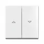 Busch-Jaeger 2504-914 Busch-balance SI tecla basculante cega, branco alpino