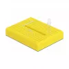 Placa de prototipagem DELOCK 18320 — placa de protótipos de plástico, amarelo, 36×46×10 mm