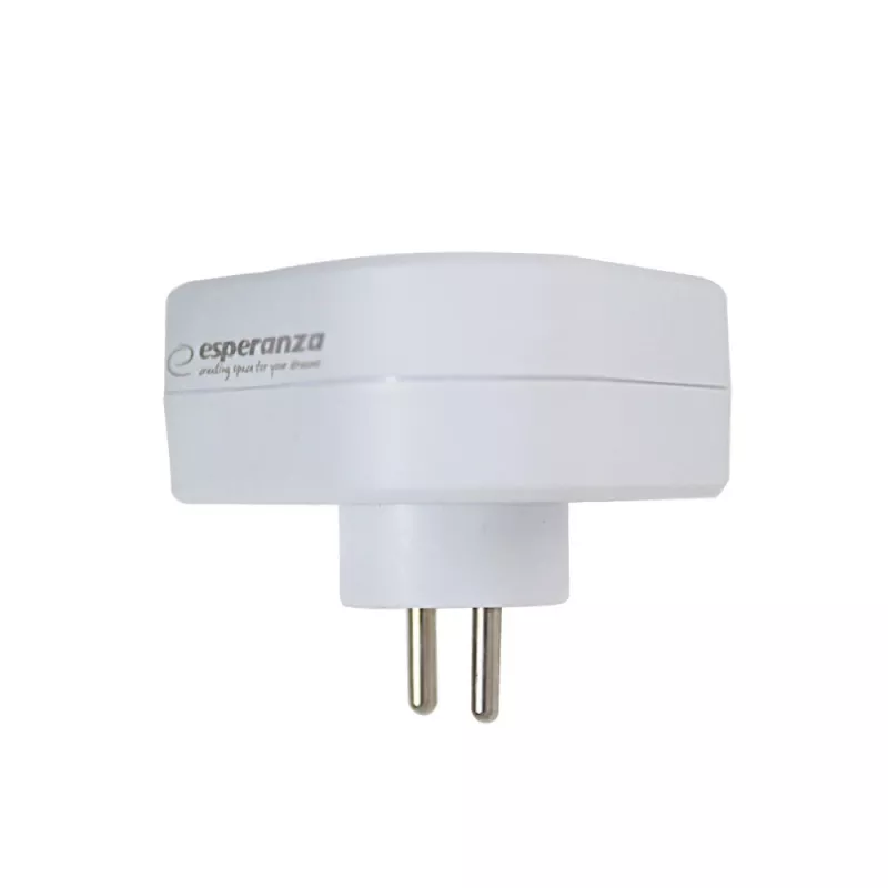 Esperanza ELK303W repartidor elétrico, 3 tomadas, branco