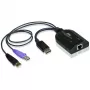 Cabo adaptador KVM ATEN USB - DisplayPort para Cat5e/6 (módulo CPU)