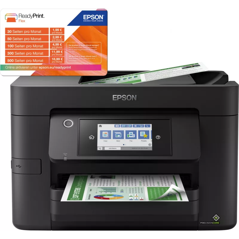 Epson WorkForce Pro WF-4825DWF Jato de tinta A4 4800 x 2400 DPI 25 ppm Wi-Fi