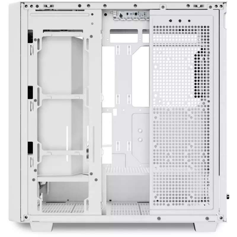 Sharkoon REBEL C70G RGB Full Tower branco, madeira