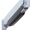 ART RAMM L-35HD suporte de secretária com mola a gás para 1 monitor 17–45 polegadas, USB-A e USB-C