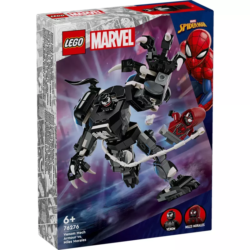 LEGO 76276 Marvel Armadura Mech Venom vs. Miles Morales