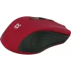 Rato ótico sem fios DEFENDER MM-935 RF – ambidestro, 1600 DPI, vermelho, recetor RF USB, pilhas AAA