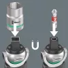 Wera Zyklop 8009 Pocket Imperial Set 1 - chave de fendas com catraca e conjunto de bits