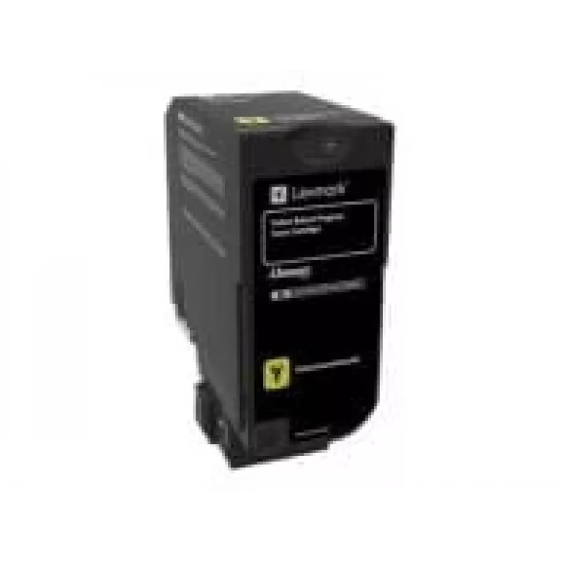 Lexmark 74C20Y0 cartucho de toner, amarelo, 3000 páginas