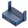 Router portátil Cudy TR3000 AX3000 Wi‑Fi 6, Gigabit Ethernet WAN/LAN, USB-A, antenas externas, azul