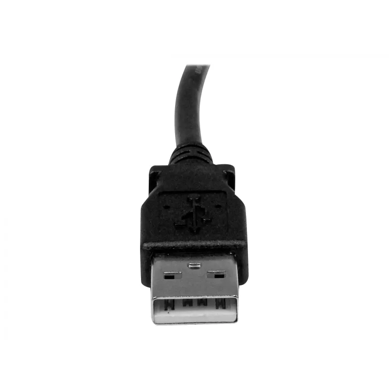Cabo USB 2.0 A para B em ângulo reto StarTech.com 3 m – M/M, 3 m, USB A, USB B, USB 2.0, preto