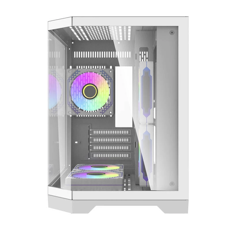 Caixa de computador Darflash FT350 + 5 ventoinhas aRGB (branco)