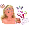 Cabeça de pentear e styling KLEIN Sara 5205 com características realistas – acessório de boneca para praticar penteados