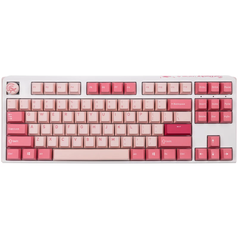 Teclado Ducky One 3 TKL Gaming USB QWERTY inglês rosa