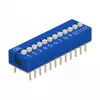 Interruptor DIP para placas de circuito DELOCK 66388, plástico azul, 10 unid., 31,9×9,9×5,5 mm