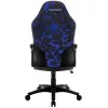 Cadeira gaming thunder x3 BC1 Camo Blue com assento ajustável em altura e reclinável