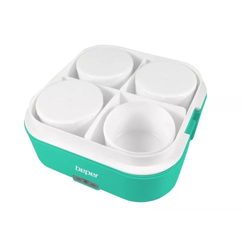 Beper BC.160A marmita elétrica aquecedora de refeições com adaptador para automóvel, 50 W