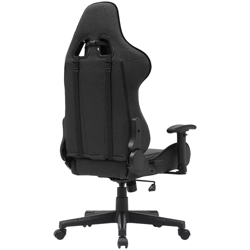 Canyon FCH01 - Crest - cadeira gaming com revestimento em tecido - cinzento