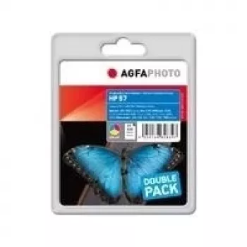 Tinta AgfaPhoto cor pack de 2 (HP NO. 57 COLOR DUO, C9503AE, C6657A)