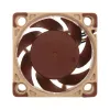 Noctua NF-A4x20 FLX ventoinha de caixa, 40x20 mm, 12 V, 3 pinos, 3700–5000 rpm, 9,4 m³/h, rolamento SSO2, bege/castanha
