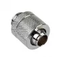 Conector Alphacool Eiszapfen reto G1/4 polegadas macho para 13/10 mm – cromado prateado