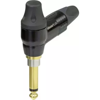 Neutrik NP2RX-ULTIMATE Conector de cabo 1/4 preto - dourado (NP2RX-ULTIMATE)