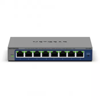 NETGEAR GS108Ev4 Unmanaged L2/L3 Gigabit Ethernet (10/100/1000) Cinzento