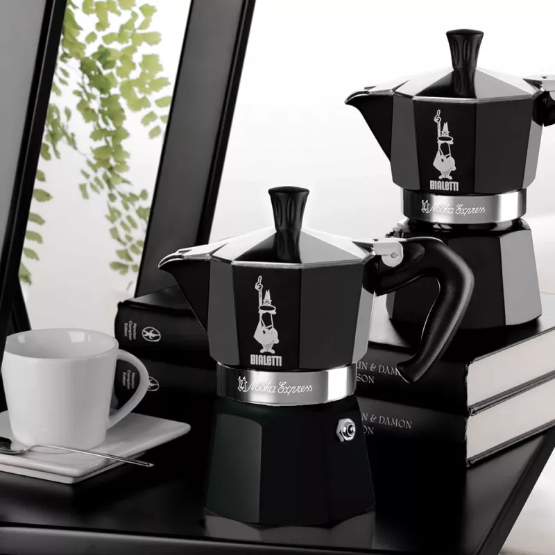 Cafeteira Moka Bialetti Moka Express preto